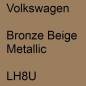 Preview: Volkswagen, Bronze Beige Metallic, LH8U.